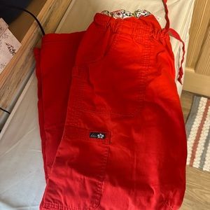 Koi cargo scrub pants